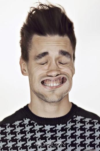 A Hilarious Disturbing Video of People Being Blasted in the Face with Wind by Tadao Cern - 025