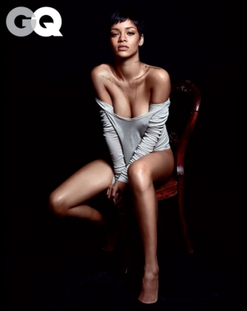 Rihanna Almost Naked for GQ USA December 2012 [Photos] 03